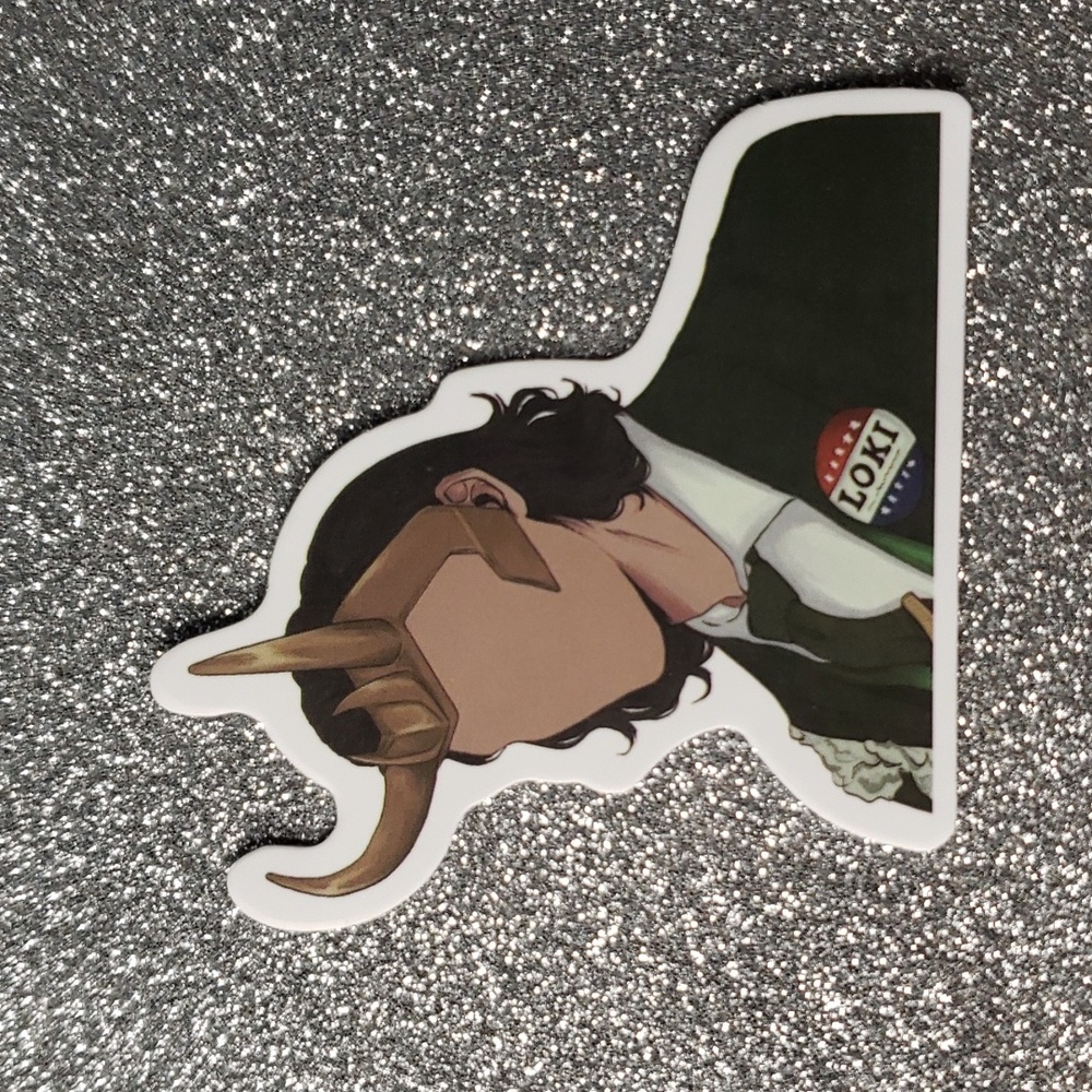 MARVEL Thor Loki Waterproof Sticker